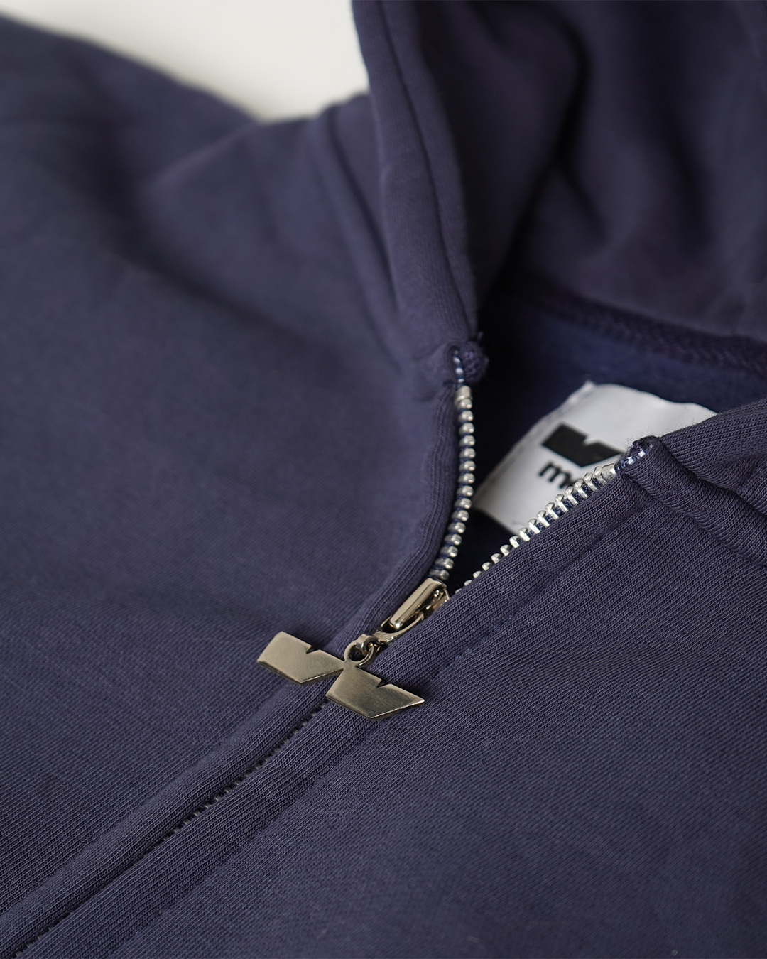 Navy Blue Essential Zipper