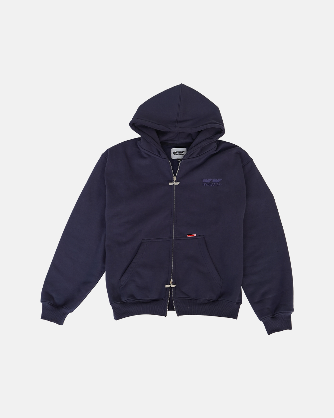 Navy Blue Essential Zipper